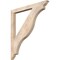 Ekena Millwork Funston Traditional Smooth Bracket, Douglas Fir, 3 1/2"W x 44"D x 48"H BKT04X44X48FST01SDF - alternate 1
